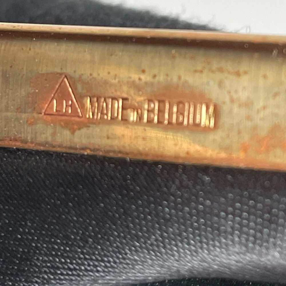 Vintage Ingber Kiss-lock Wool purse - Picture 6 of 8